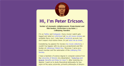 Desktop Screenshot of pericson.com